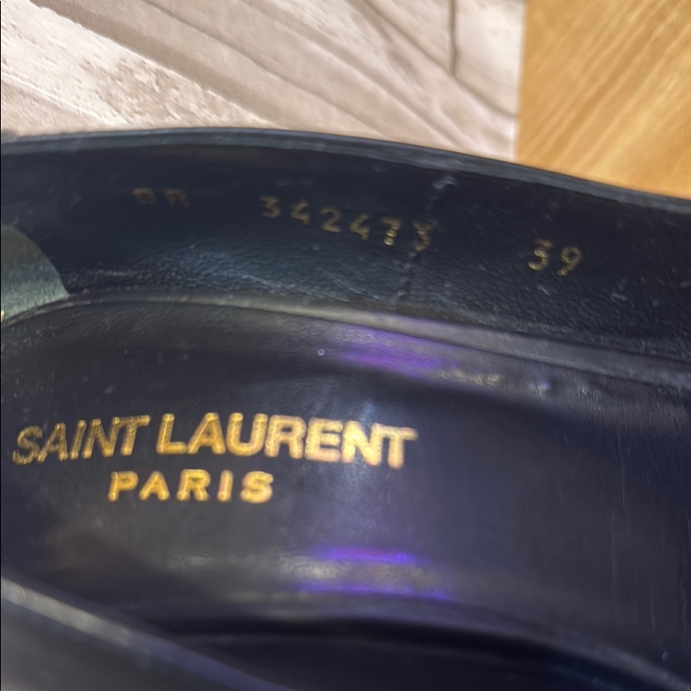 Saint Laurent Black Women's Heels - Picture 3 of 16